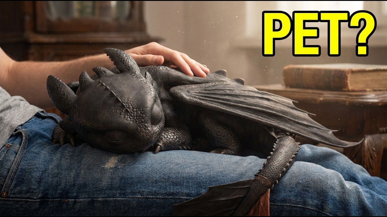 I Simulate a Pet Toothless in Real Life