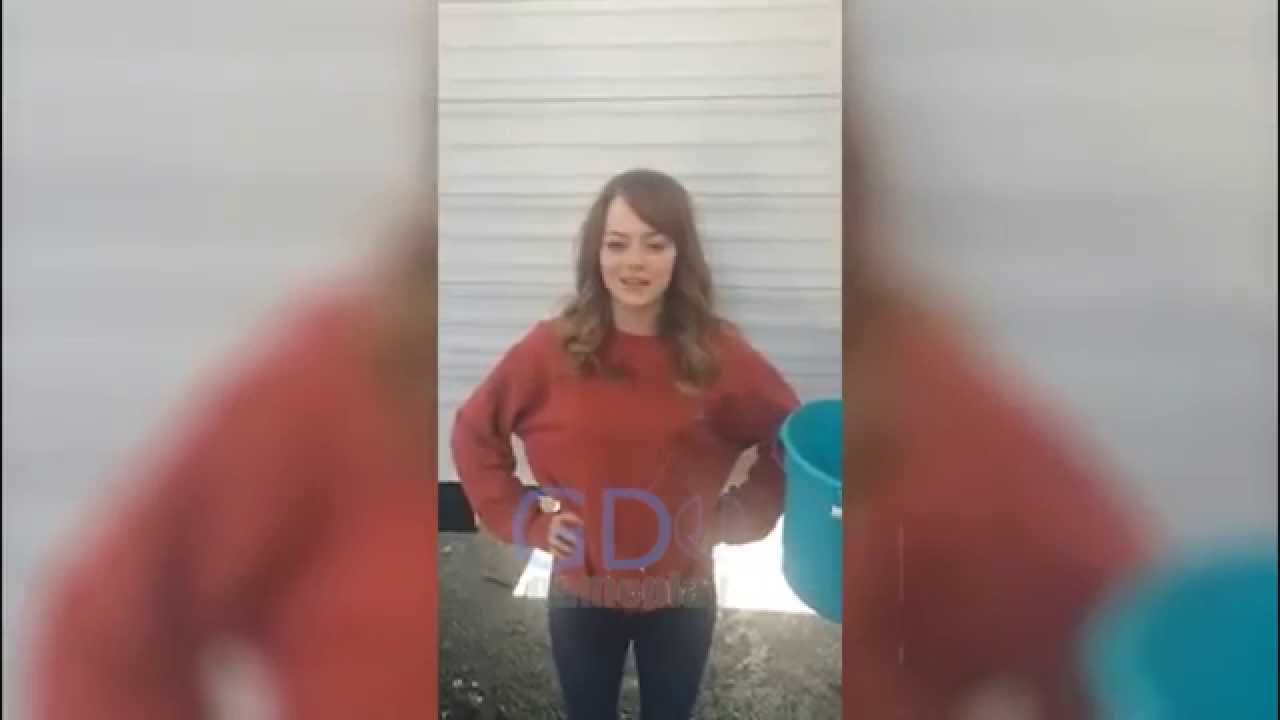 Emma Stone Ice Bucket Challenge