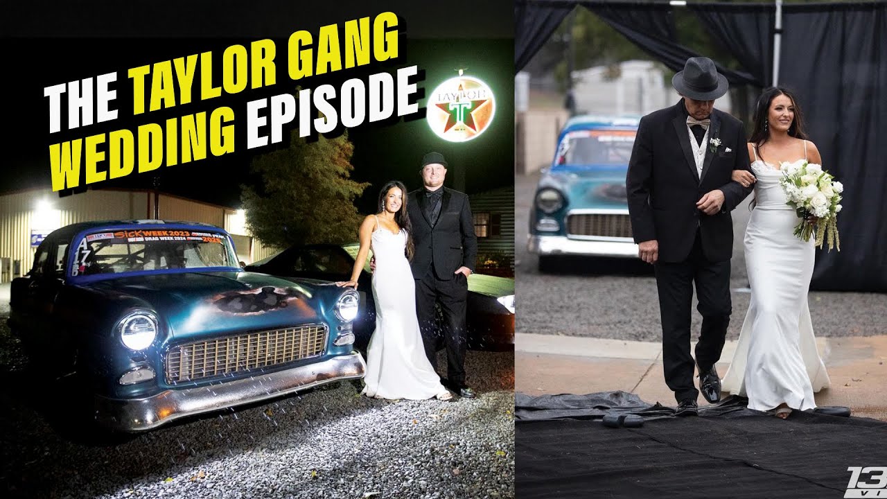 It's Not a Shot Gun Wedding, It's a HOT ROD WEDDING!💍 Alex is Married!!