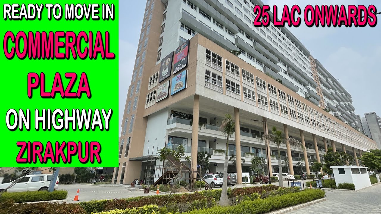 Ready to Move in Commercial Plaza Business Spaces, Deck offices, retail spaces on Highway Zirakpur