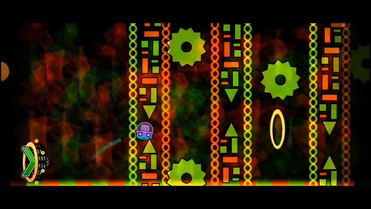 Xmas Challenge by Andromeda [Showcase w/ clicks] | Geometry Dash
