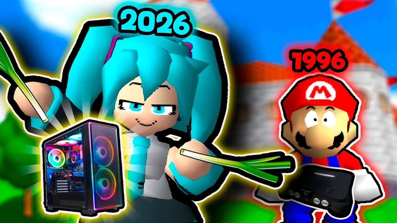 MARIO 64 EN 2026 es extraño