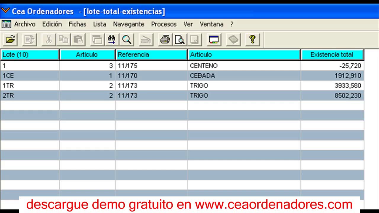 programas de trazabilidad agricola gratis