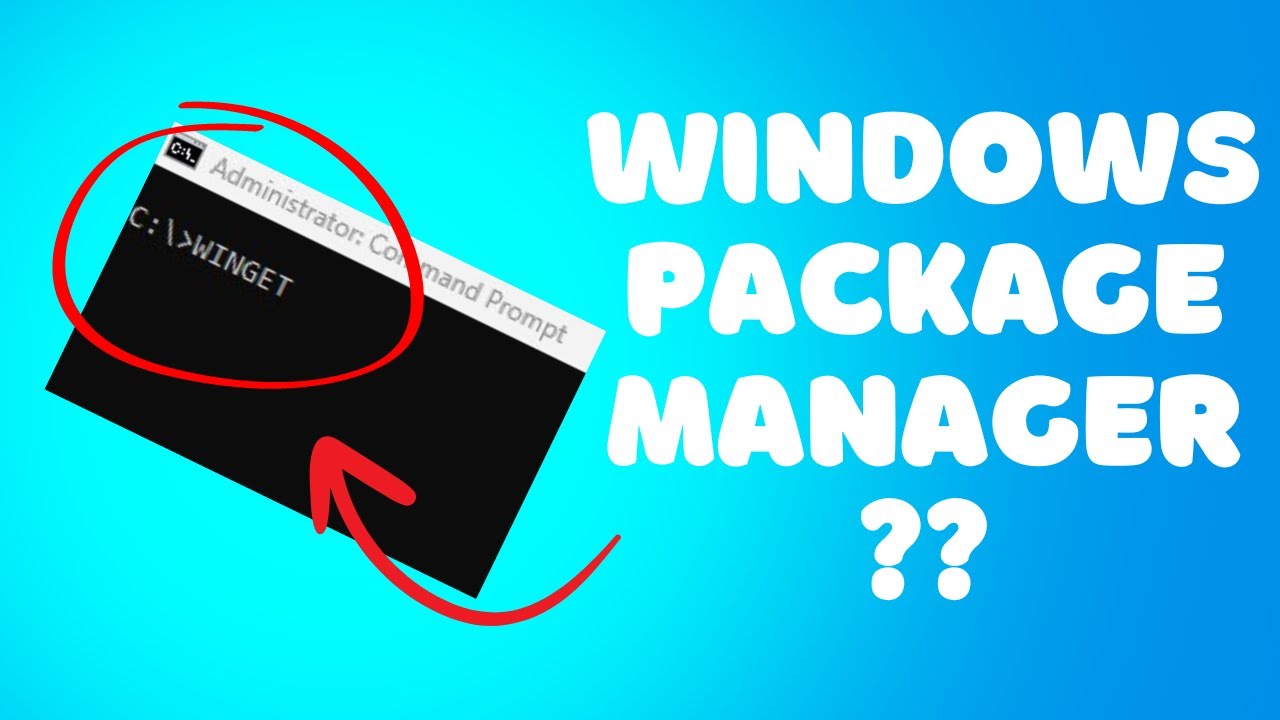 How to use Winget Windows package manager #winget