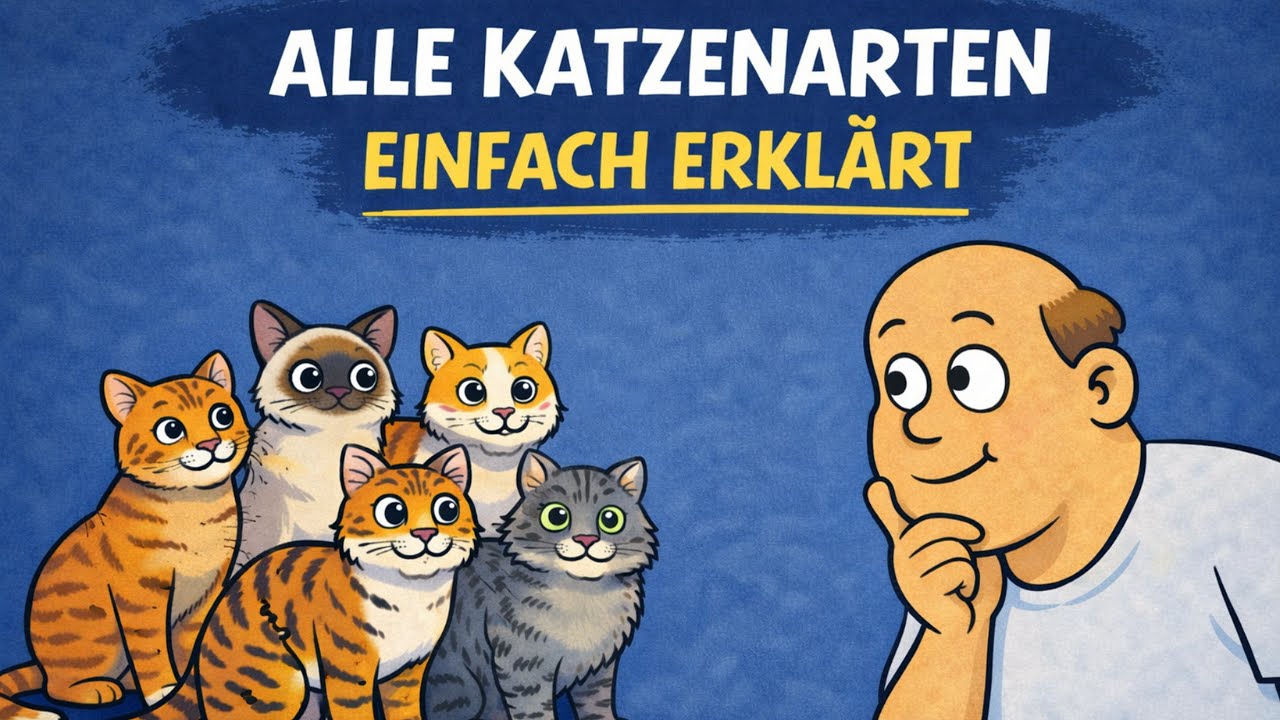 Alle Katzenarten einfach erklärt