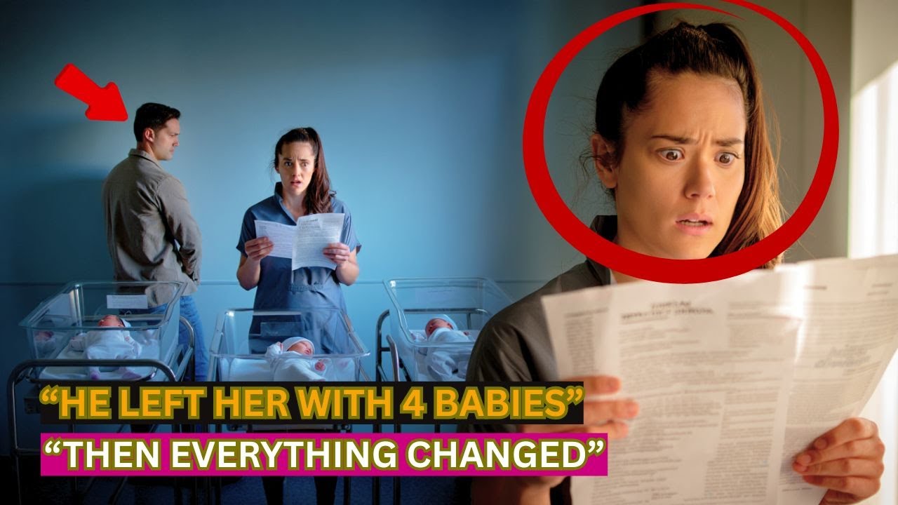 HE LEFT HER WITH 4 BABIES... THEN SHE INHERITED BILLIONS