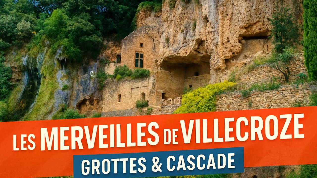 🌅 Villecroze : Entre Grottes Troglodytes et Cascade  🏞️