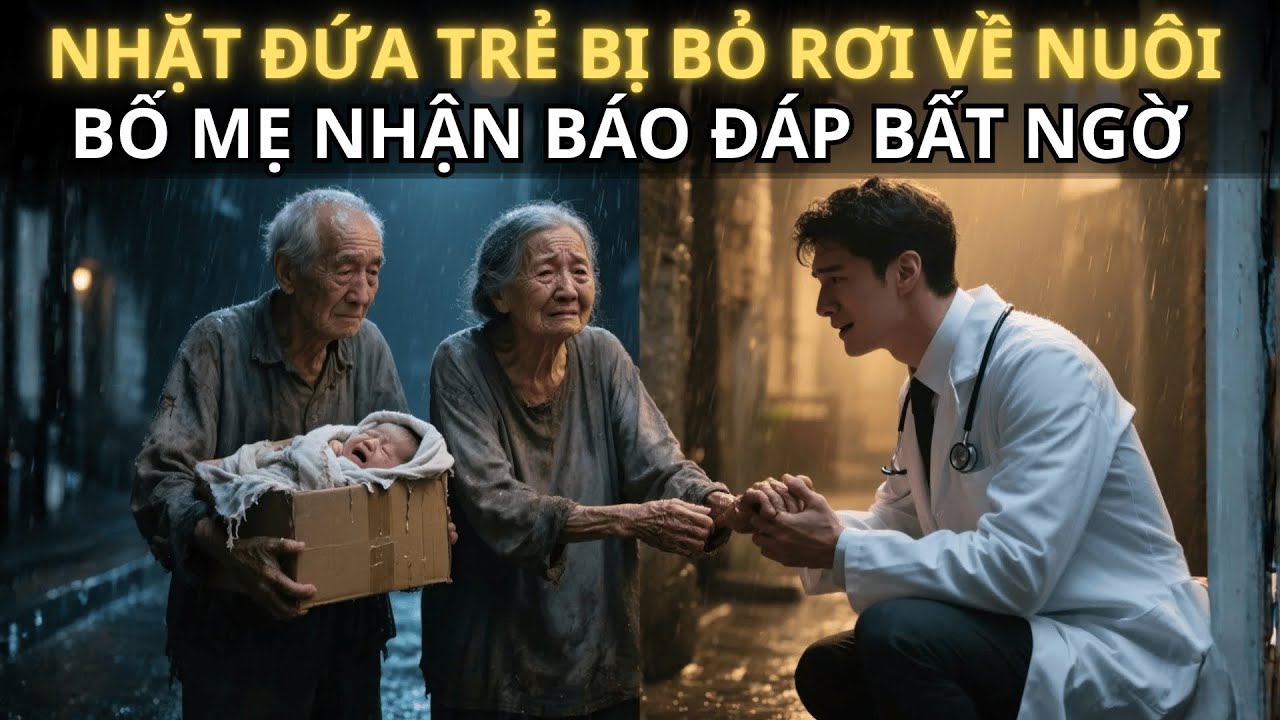 Chuyện Cảm Động: Nhặt đứa trẻ bỏ rơi về nuôi, ngày con thành đạt cha mẹ nhận báo đáp bất ngờ.