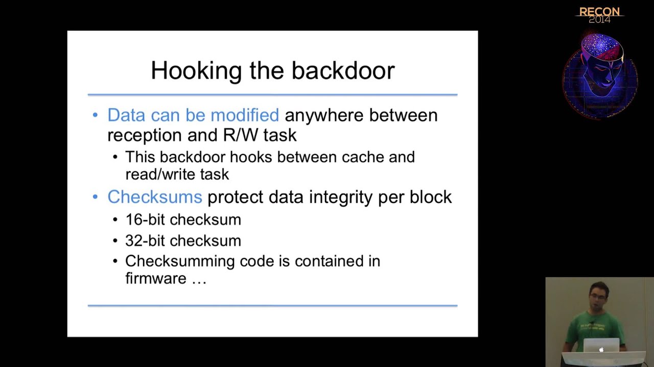 REcon - 2014 - Exploring the impact of a hard drive backdoor (Jonas Zaddach)