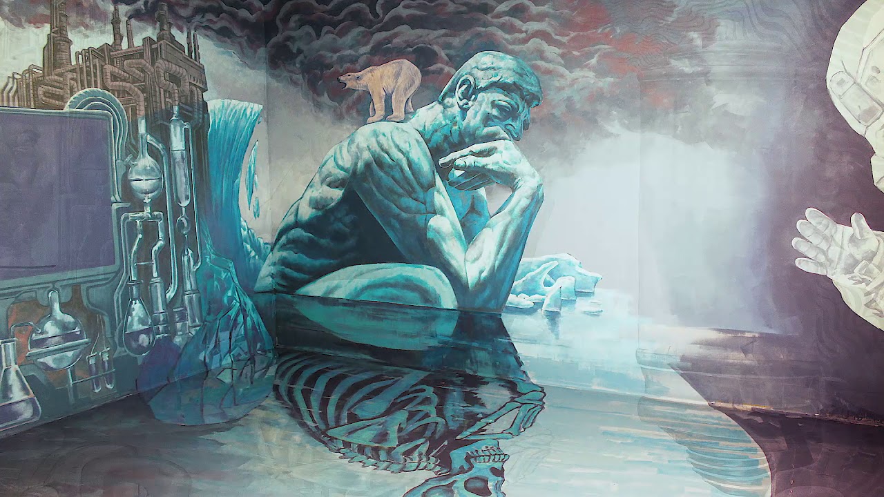 The Heirs of Fire - WD Solo show, Natural History Museum of Basel Switzerland  2017