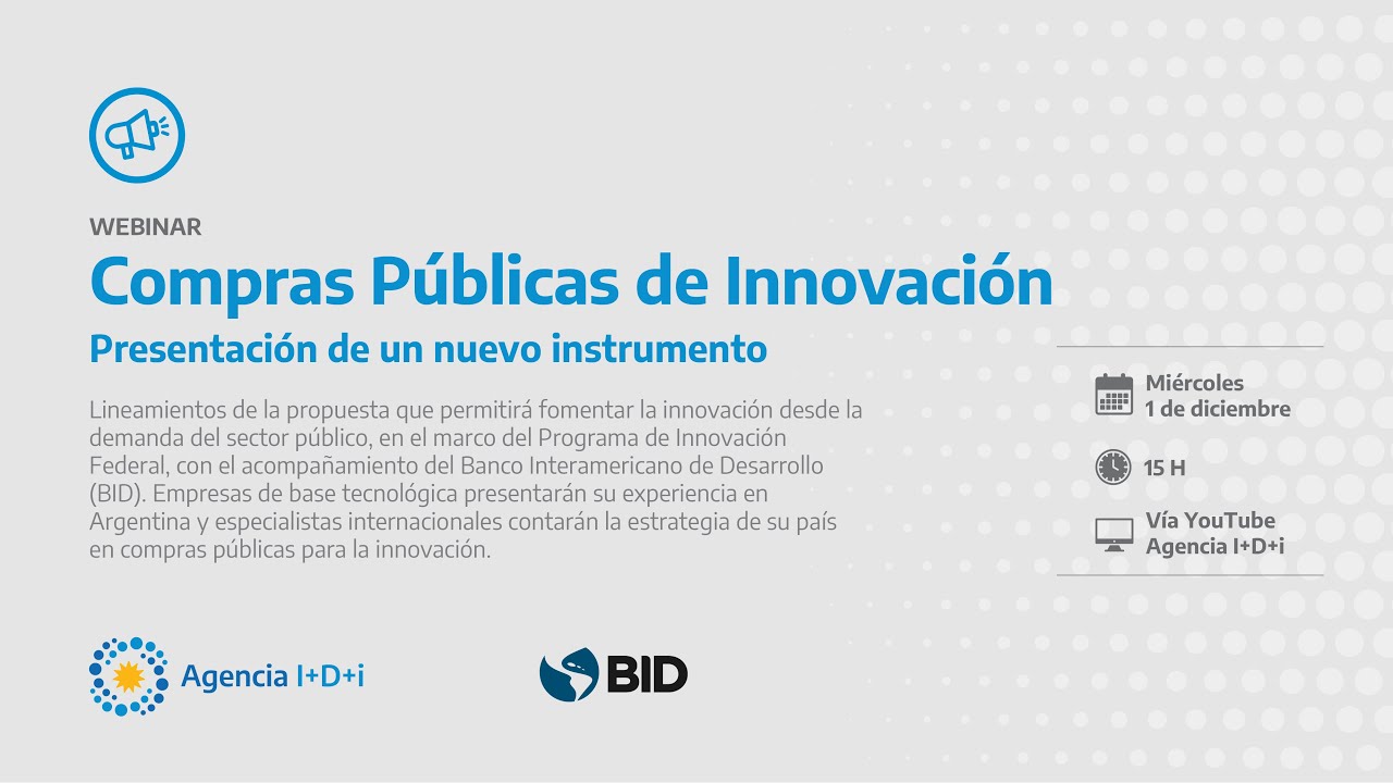 Compras P&uacute;blicas para la Innovaci&oacute;n