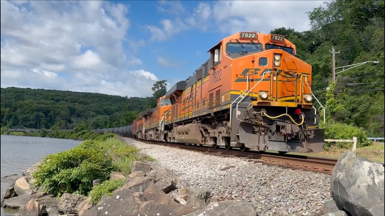 Ep90 - Train Action on the Hudson Shores Part 1: A Morning on the CSX River Sub (CSX, BNSF CP 38-43)