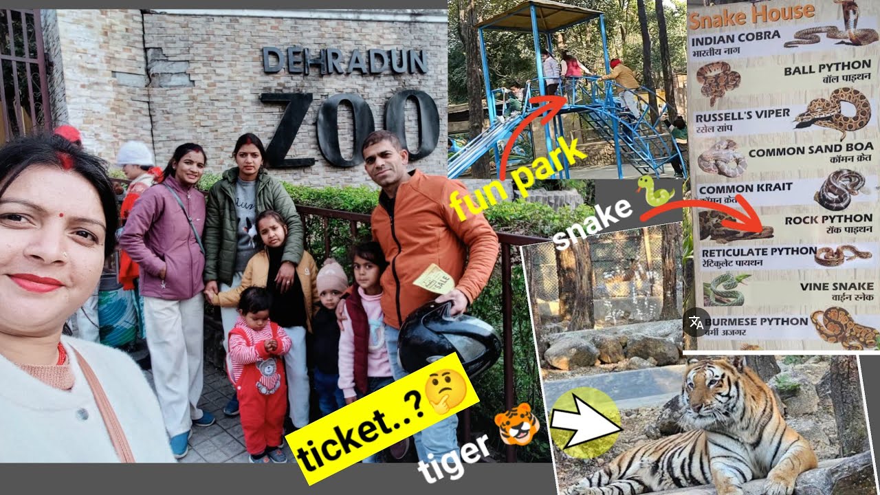 सब बच्चों को ले गए zoo ll dehradun zoo #dearpark #zoo #dehradun #uttarakhand #vlog 