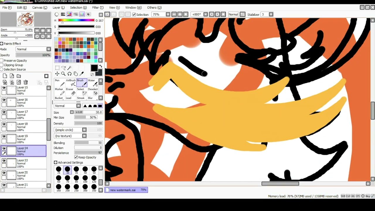 My Watermark Speedpaint P1