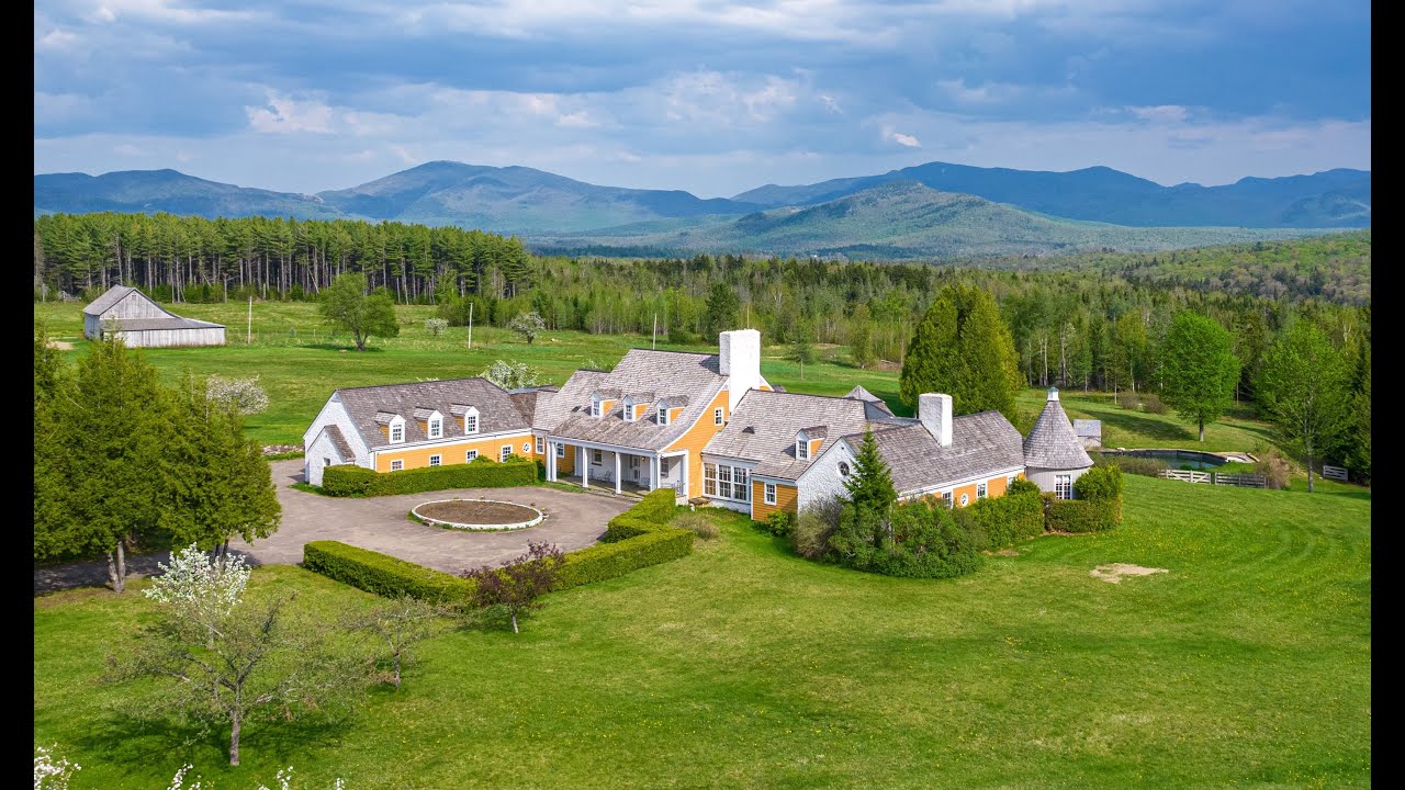 Snow Hill Farm, 517 Bear Cub Ln, Lake Placid NY in the Adirondack State Park