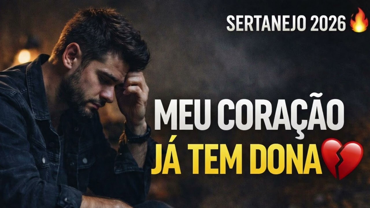 MEU CORAÇÃO JÁ TEM DONA 💔🔥 | Sertanejo Sofrência 2026 Para Quem Ama em Silêncio