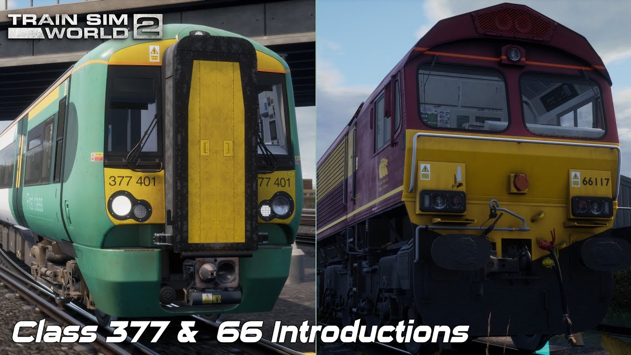 Class 377 and Class 66 Introductions - East Coastway - Train Sim World 2