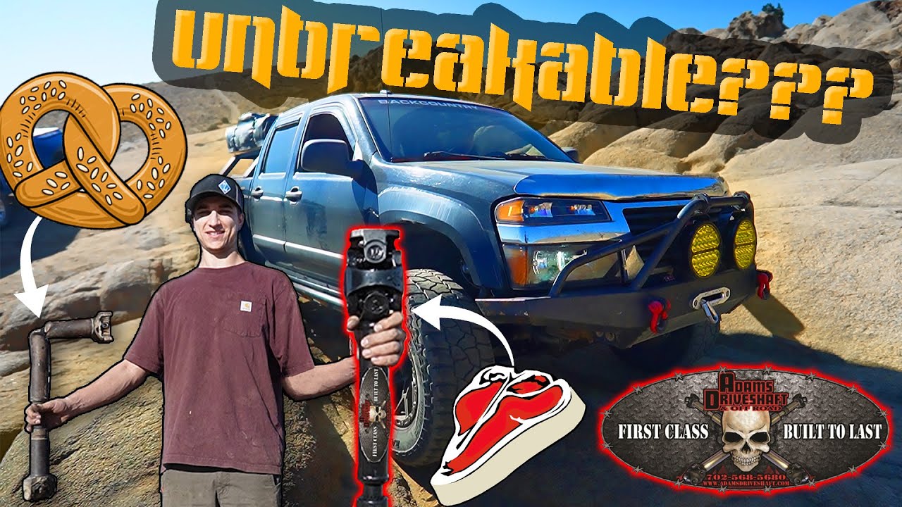 Unbreakable Driveshaft for your Colorado Canyon or Hummer H3