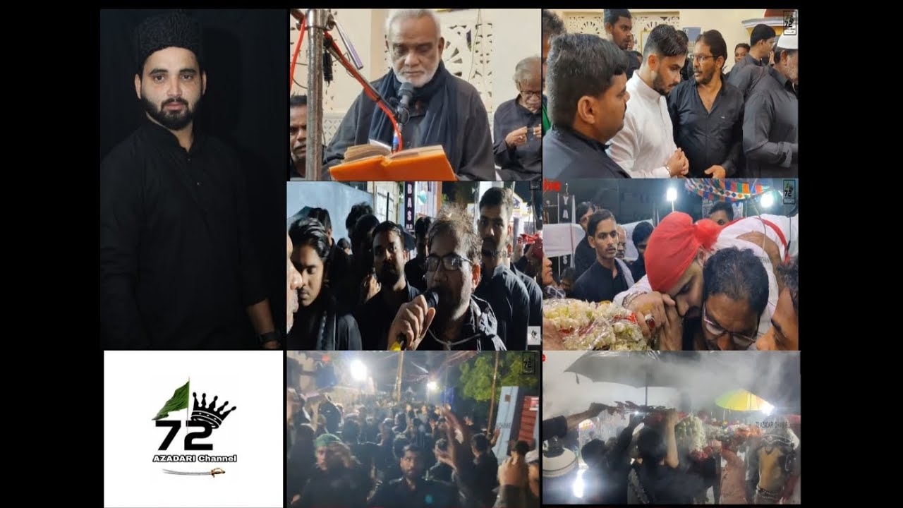 🔴 LIVE/HD/7 MOHARRAM/GHODE KE SAWARI SHAHZADA -E-QASIM(AS) 1446H./2024/ 72 AZADARI CHANNEL (G.H.H)