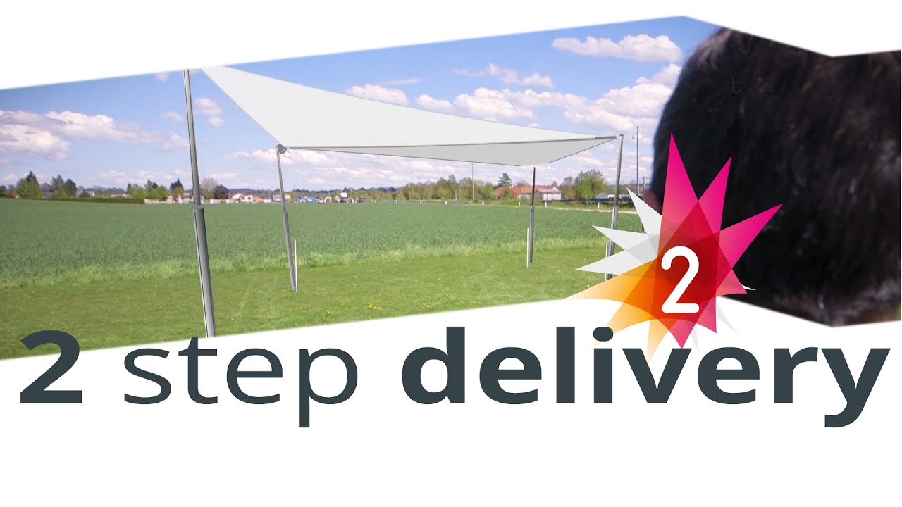 Der two step delivery service von easy2shade