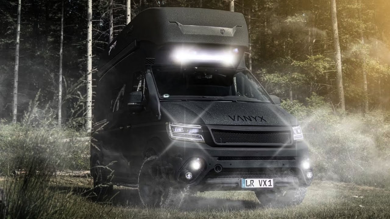 340.000 € VOLL CARBON TEUERSTE WOHNMOBIL KASTENWAGEN 🔴 LUXUS OFFROAD CAMPERVAN Allrad 4x4 VANYX