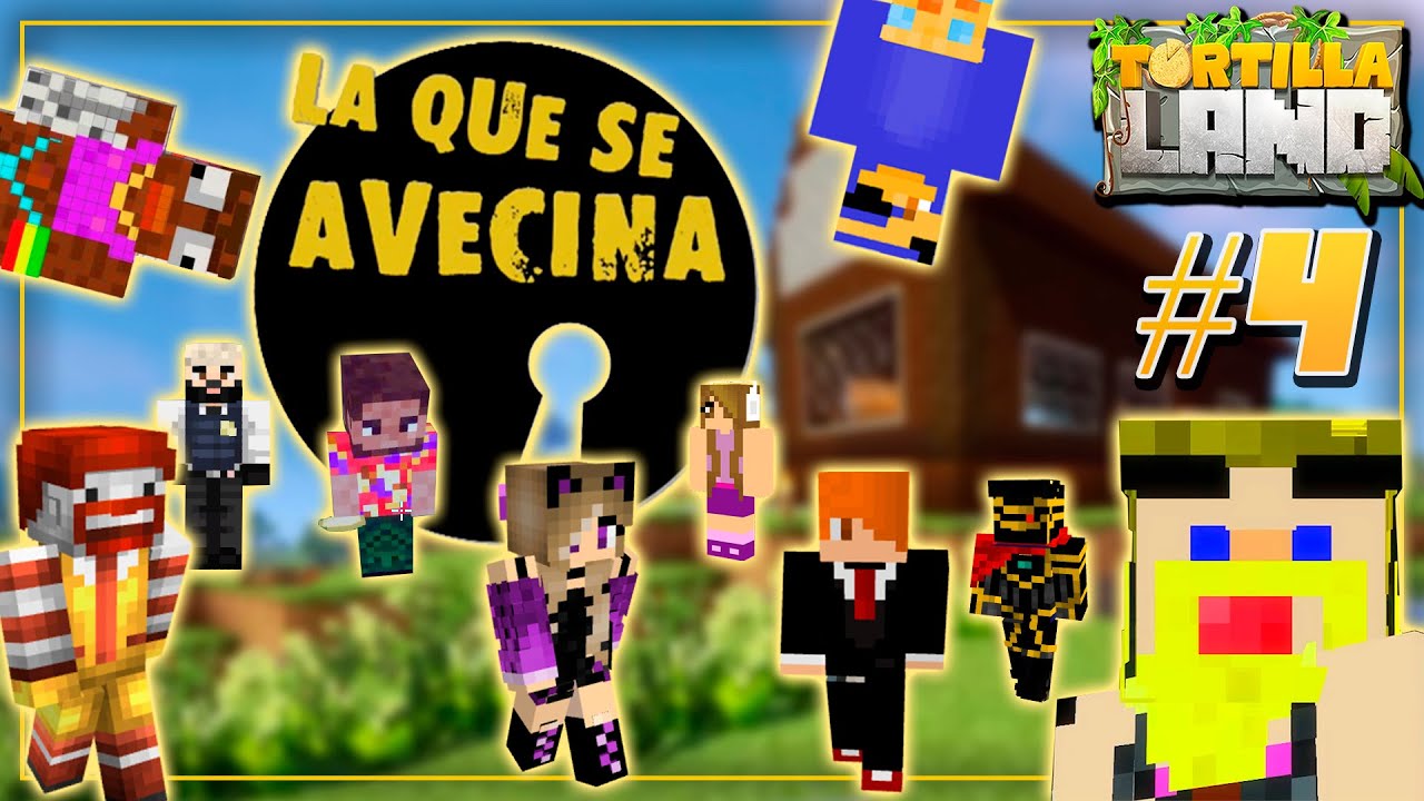 TortillaLand #4 | SALSEO VECINAL | Mejores Momentos ⛏️ MINECRAFT