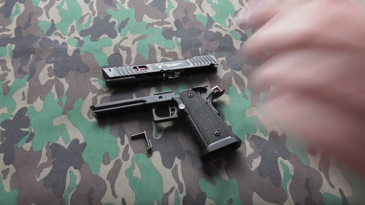 Army Armament  TTI JW4 PIT VIPER ( R614 ) gas GBB & chrono.