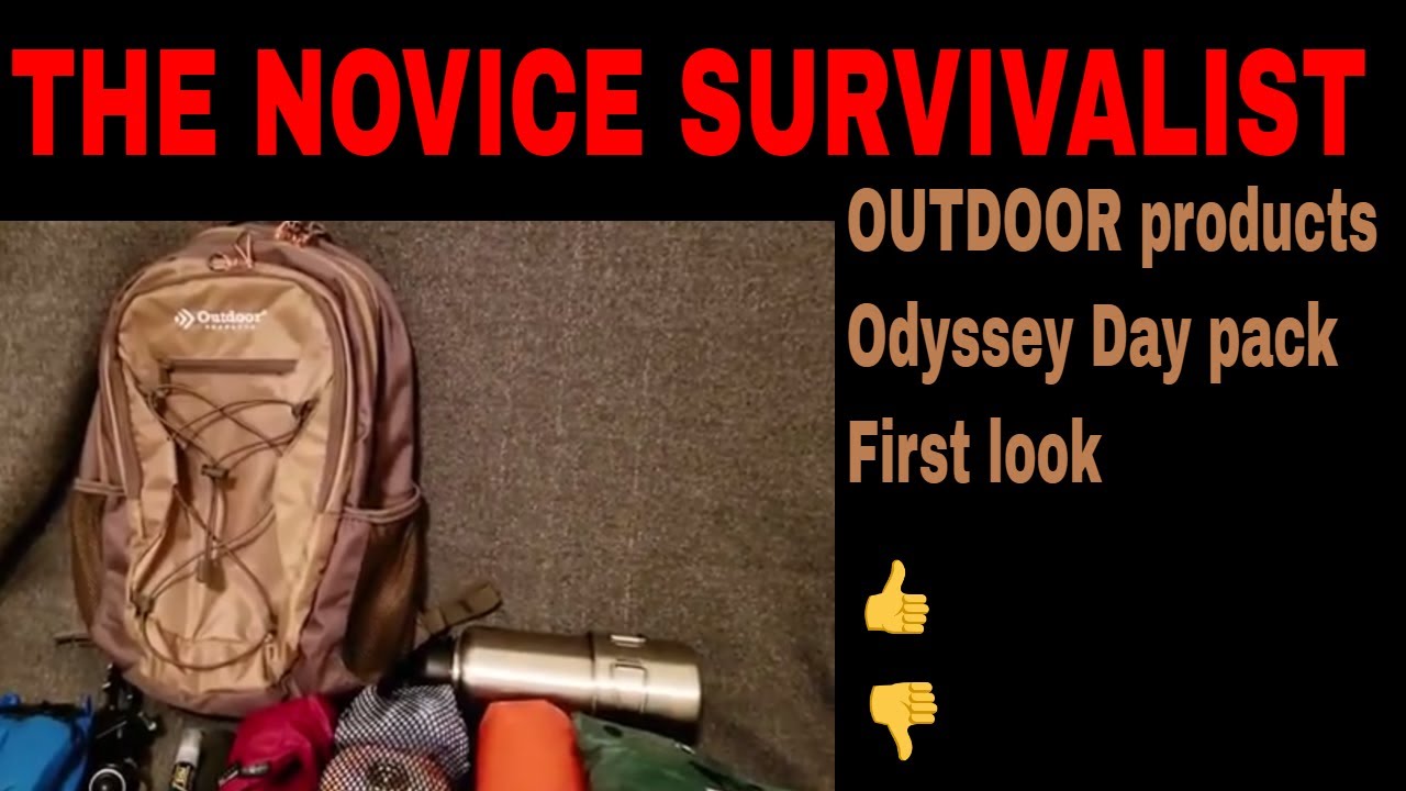 FIRST LOOK AT MY OUTDOOR PRODUCTS ODYSSEY DAYPACK