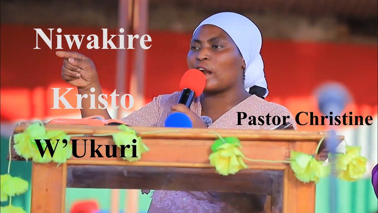 Pastor Christine | Abarozi batanga ishano baje kwinyegeza mu rushengero | Niwakire Christo w'Ukururi