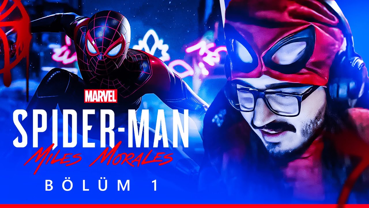 KENDİNE MÜZİSYEN SPIDER-MAN MILES MORALES OYNUYOR TÜRKÇE BÖLÜM #1!