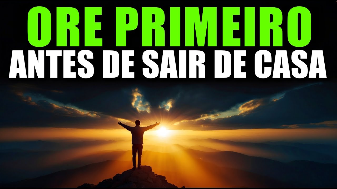ORAÇÃO DA MANHÃ – Deus Caminha com Você no Dia da Angústia