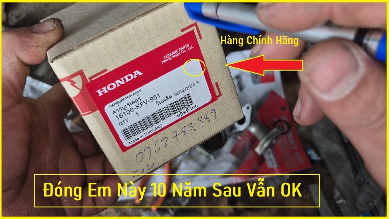 Đóng Bộ Chế Xịn Chính Hãng Honda Thái Lan Cho Wave