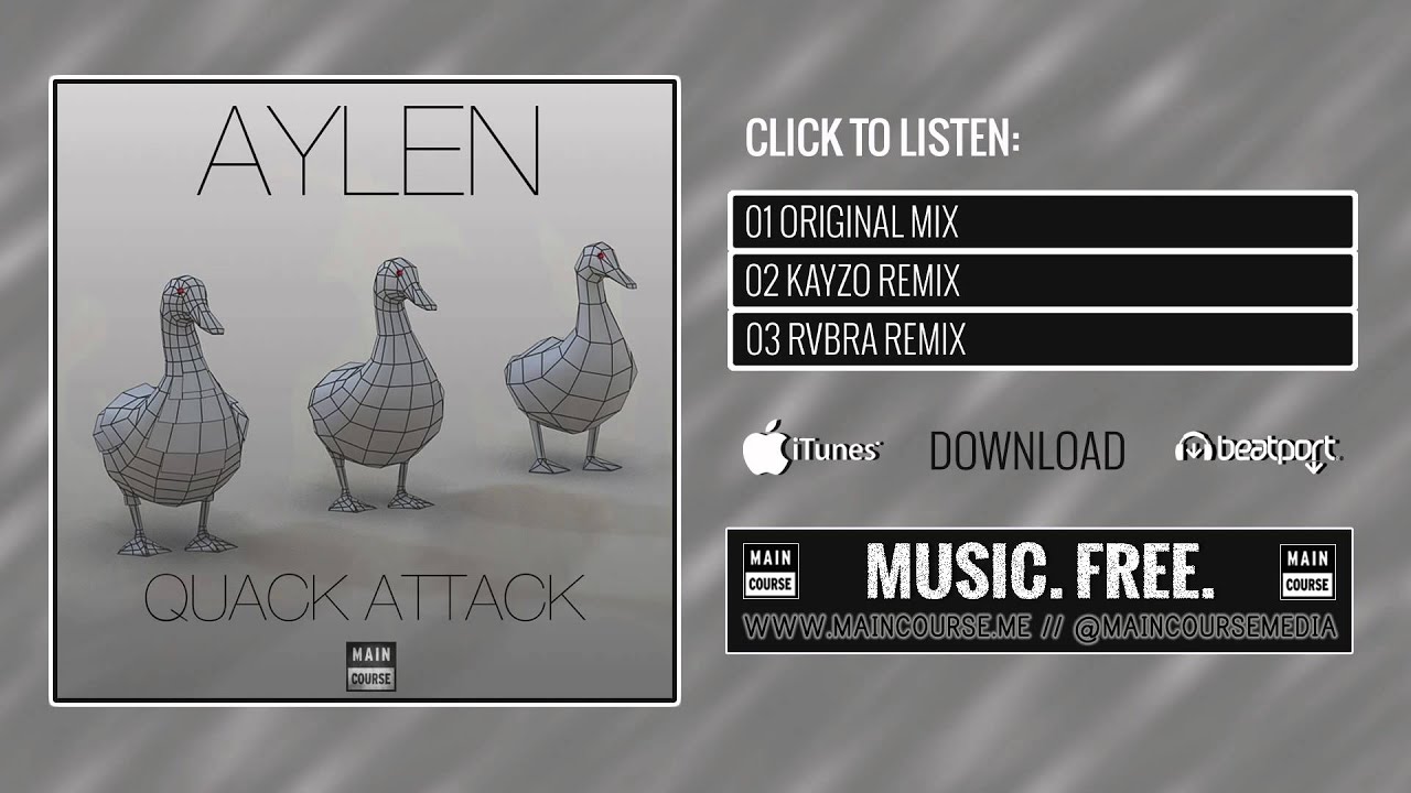 Aylen - Quack Attack (RVBRA Remix) (MCR-031 // Main Course)