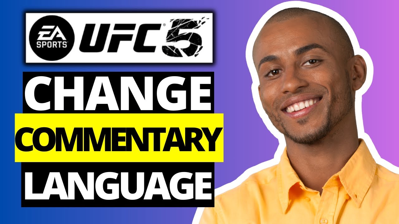Как изменить язык комментаторов в UFC 5