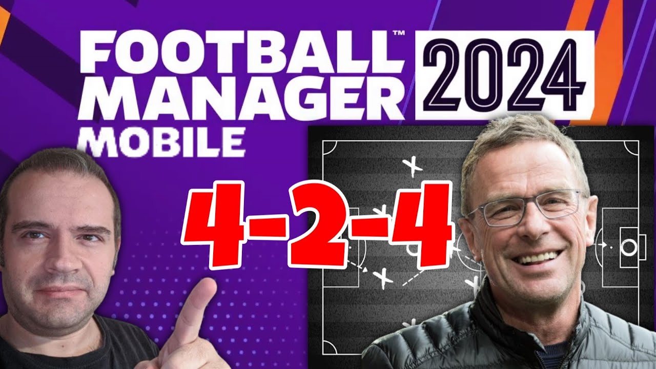 Táctica 4-2-4 Contrapresión en Football Manager 2024 Mobile #fm24mobile #macfra