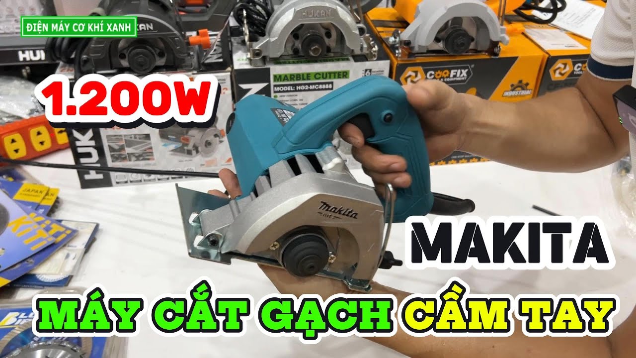 Máy Cắt Đá, Gạch, Rãnh Tường Cầm Tay Chính Hãng Makita M4100B | Công Suất 1.200W - 13.000 Vòng/Phút