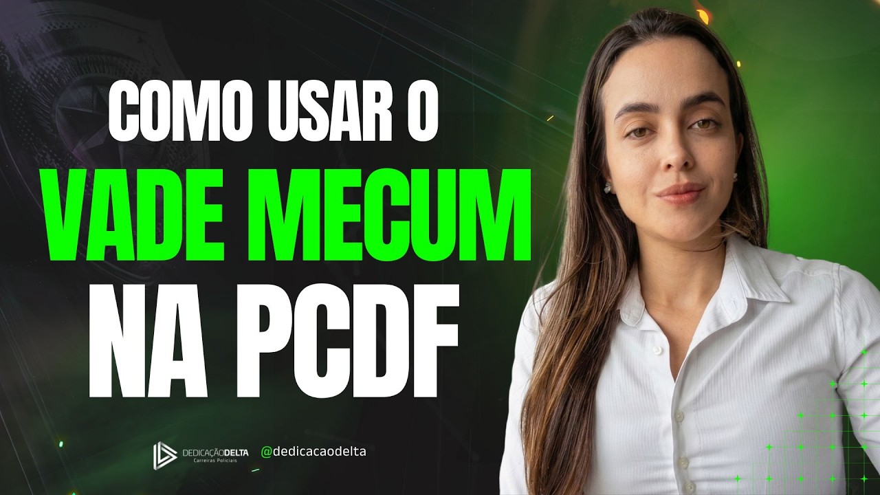 Como usar o Vade Mecum na PCDF