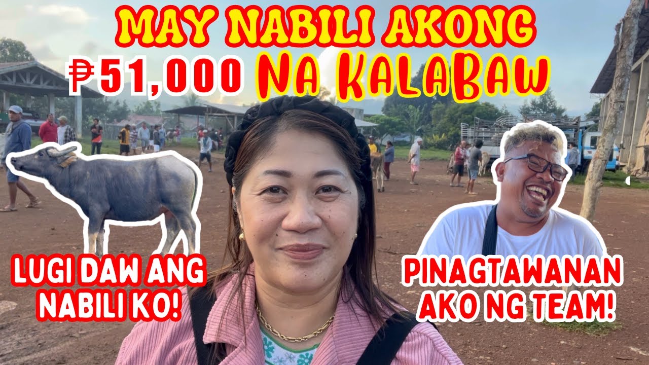 MAY NABILI AKONG ₱ 51,000 NA KALABAW | LUGI DAW ANG NABILI KO | SOLLE'S GANDANG BUHAY