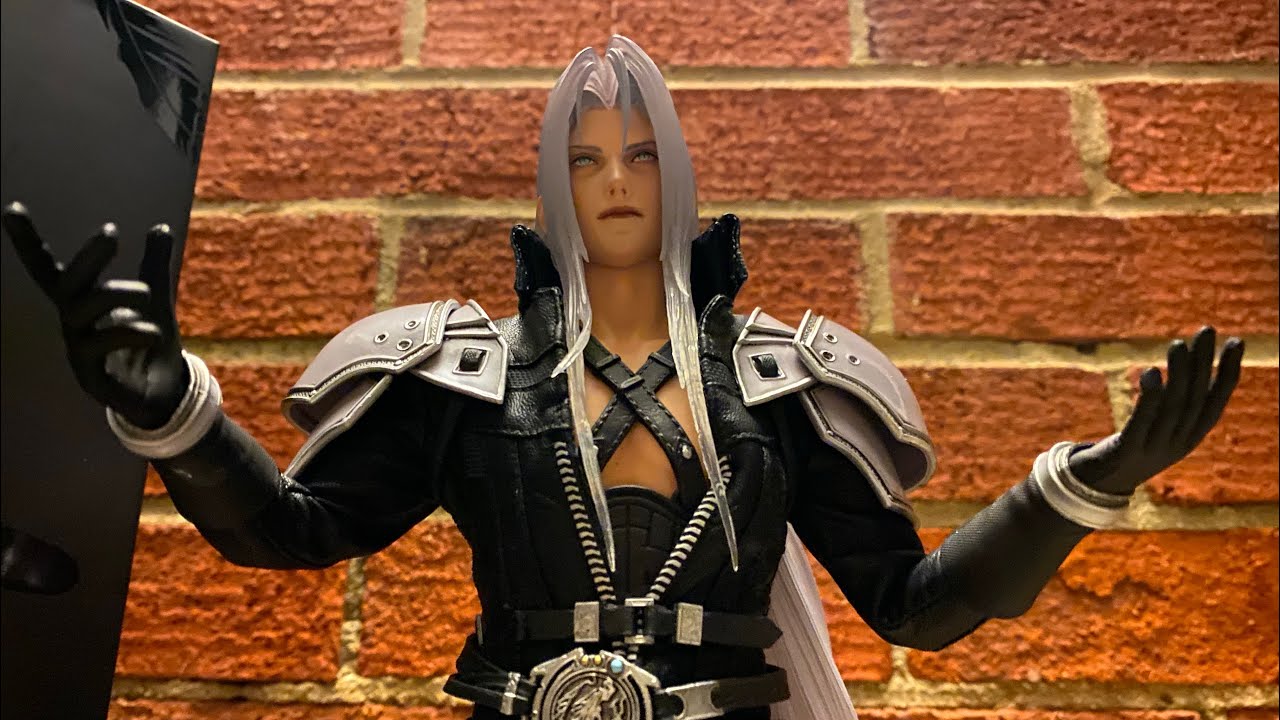 HE IS FINALLY HERE! GameToys 1/6th Scale Sephiroth figure review!