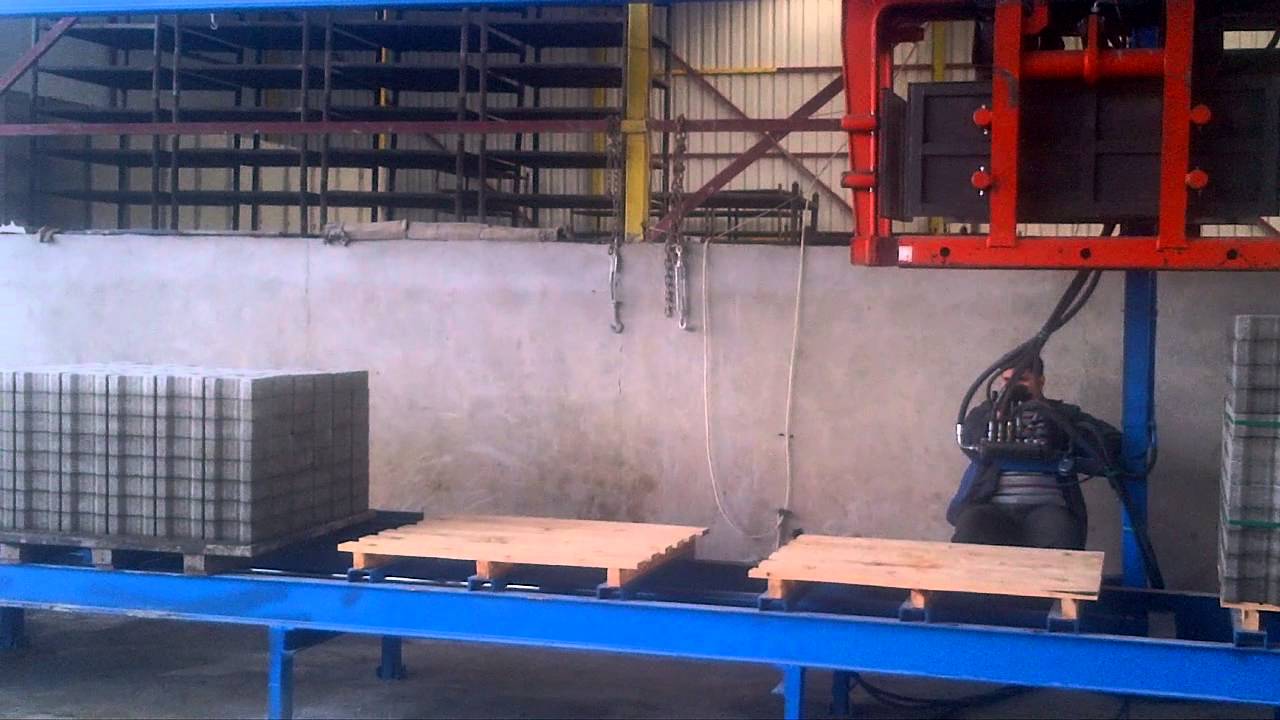 8 sıra taş aktarma palet boşaltma robotu
