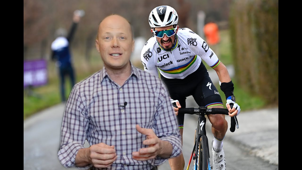 Alaphilippe's BIG Mistake At Omloop Het Nieuwsblad '21 | Beyond the Coverage