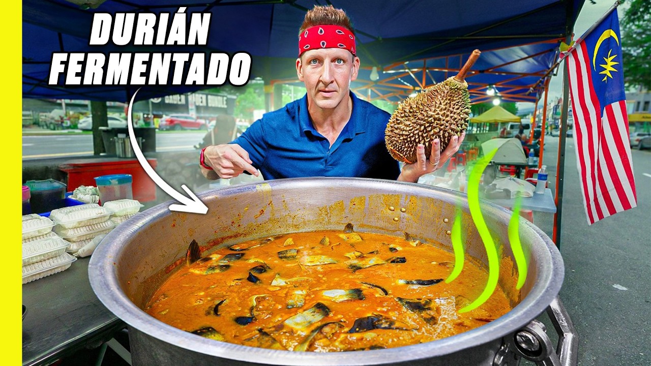 ¡Comiendo la comida PEOR valorada de Malasia!