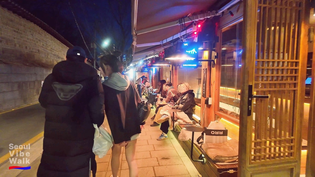 Anguk to Ikseon at Night | Seoul’s Old Town Comes Alive [4K HDR]