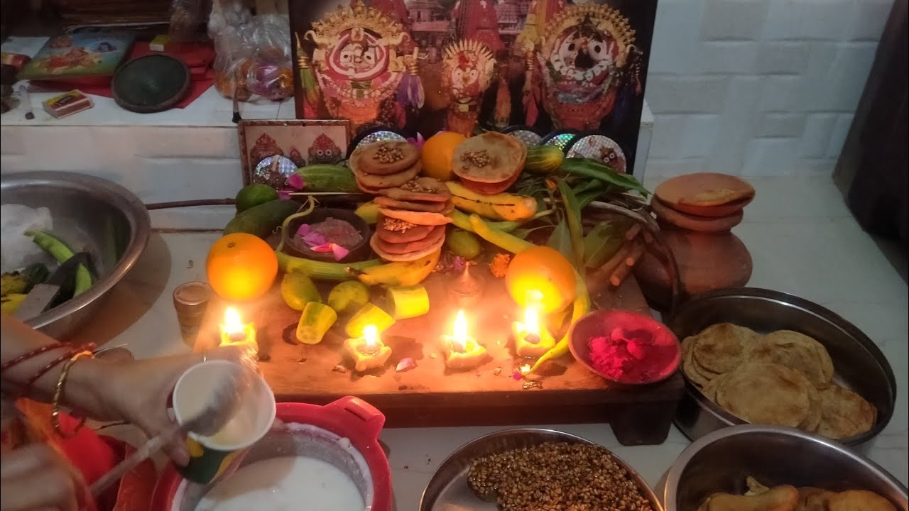 जगन्नाथ स्वामी की पूजा मे लगने वाली सामग्री |