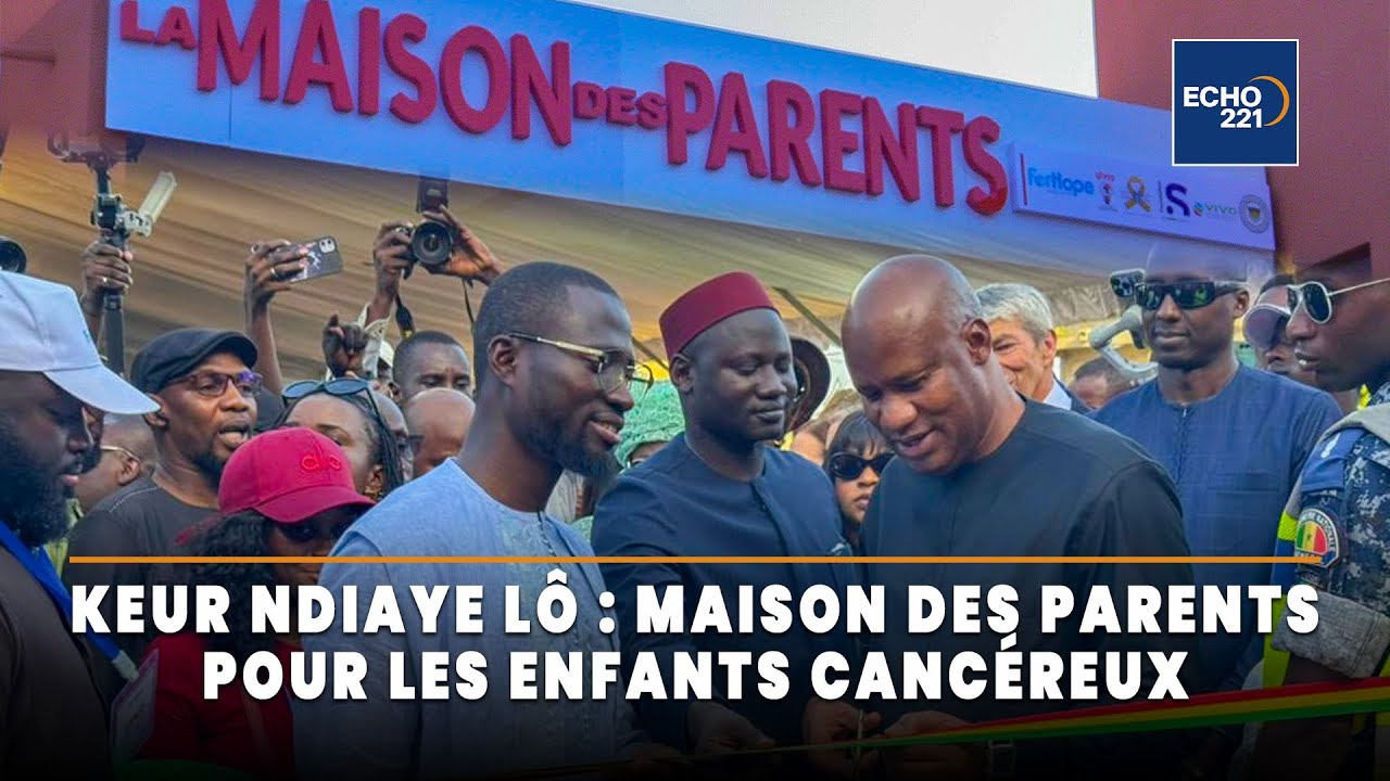 Keur Ndiaye L&ocirc; : Pape Sow inaugure la Maison des Parents offerte par Idrissa Gana Gueye ● 𝗘𝗰𝗵𝗼 𝟮𝟮𝟭
