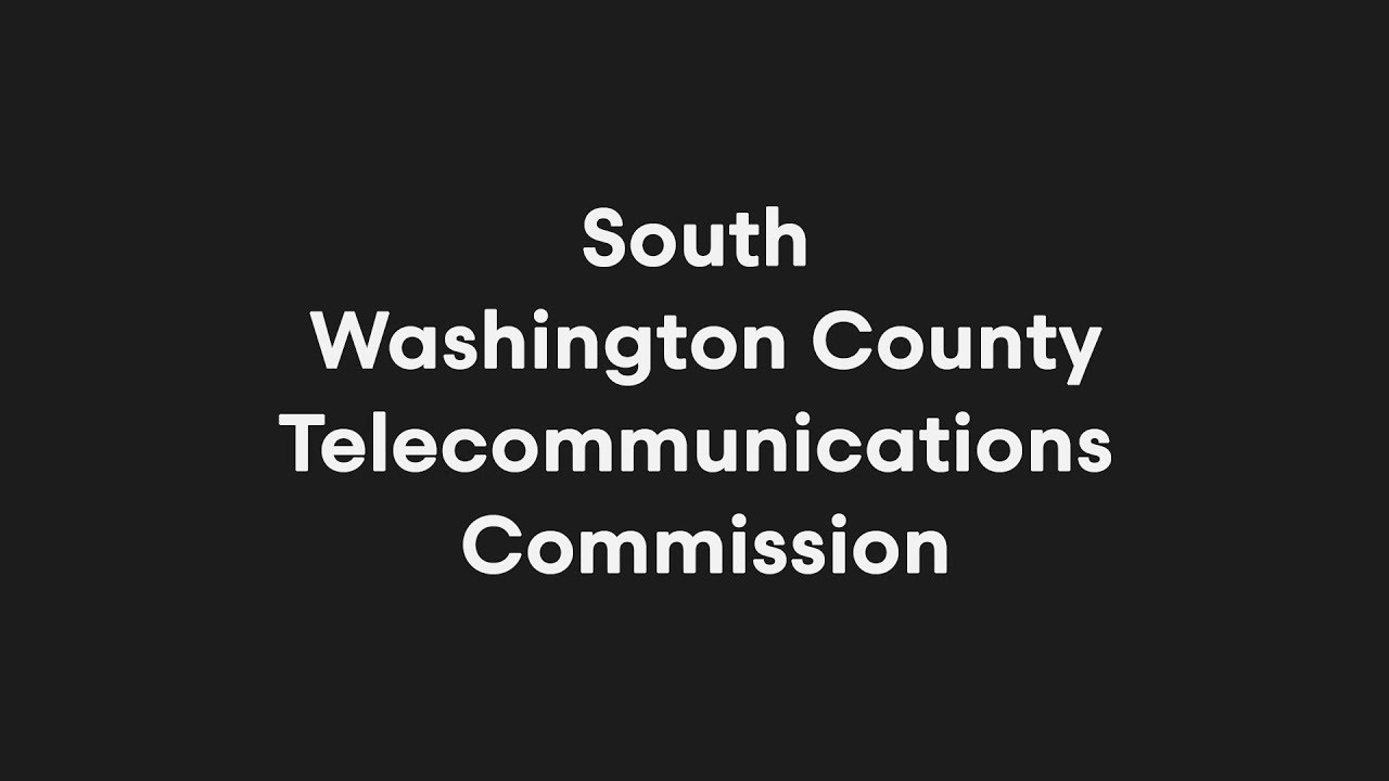 South Washington County Telecommunications Commission Meeting 9-25-2025