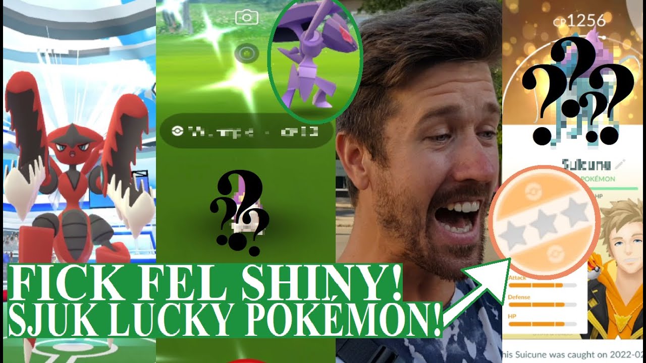 Pokémon GO på Svenska | FICK FEL SHINY + LUCKY POKÉMON + MEGA SCIZOR = JAAA! | Johans Pokemon GO