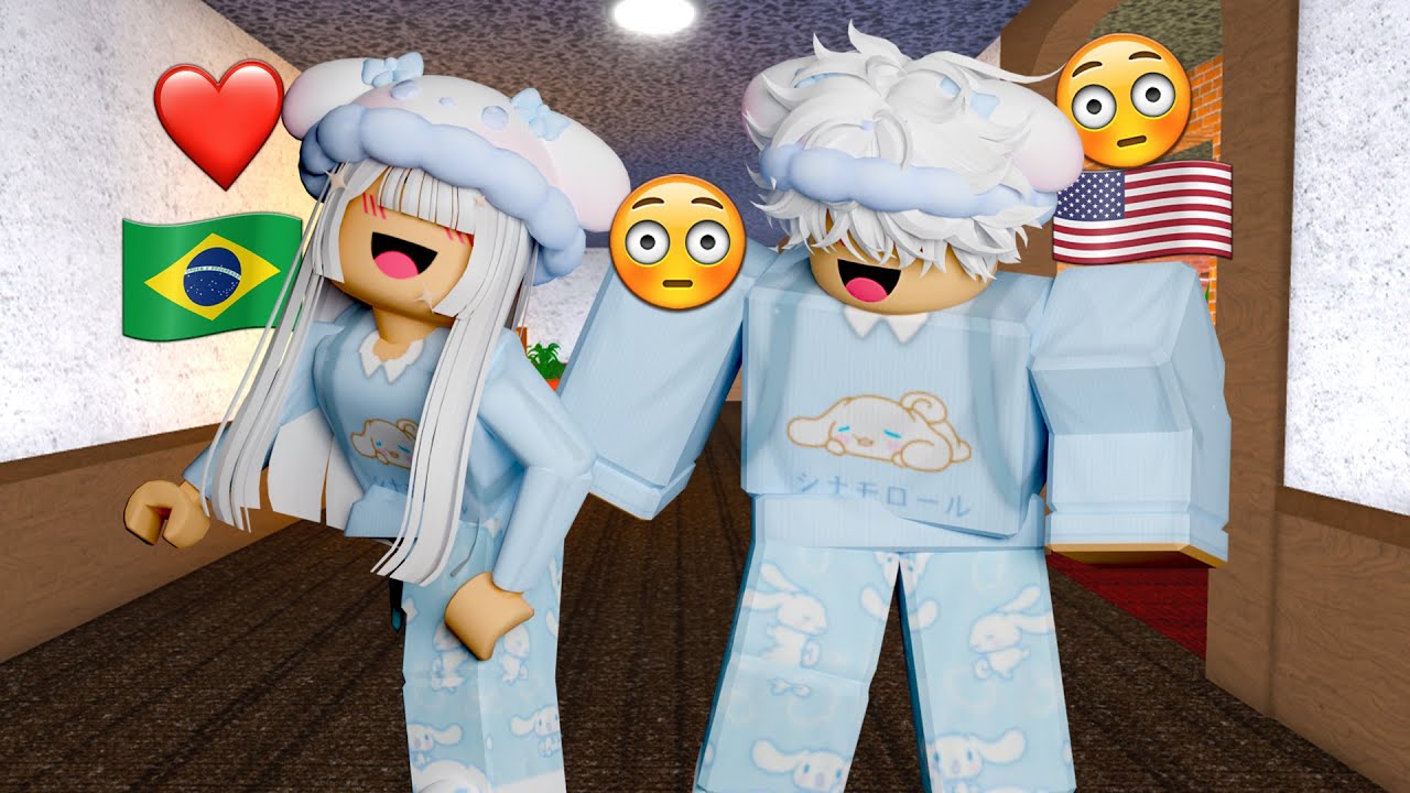 COMBINANDO AVATAR COM MEU NOVO NAMORADO AMERICANO NO MM2!