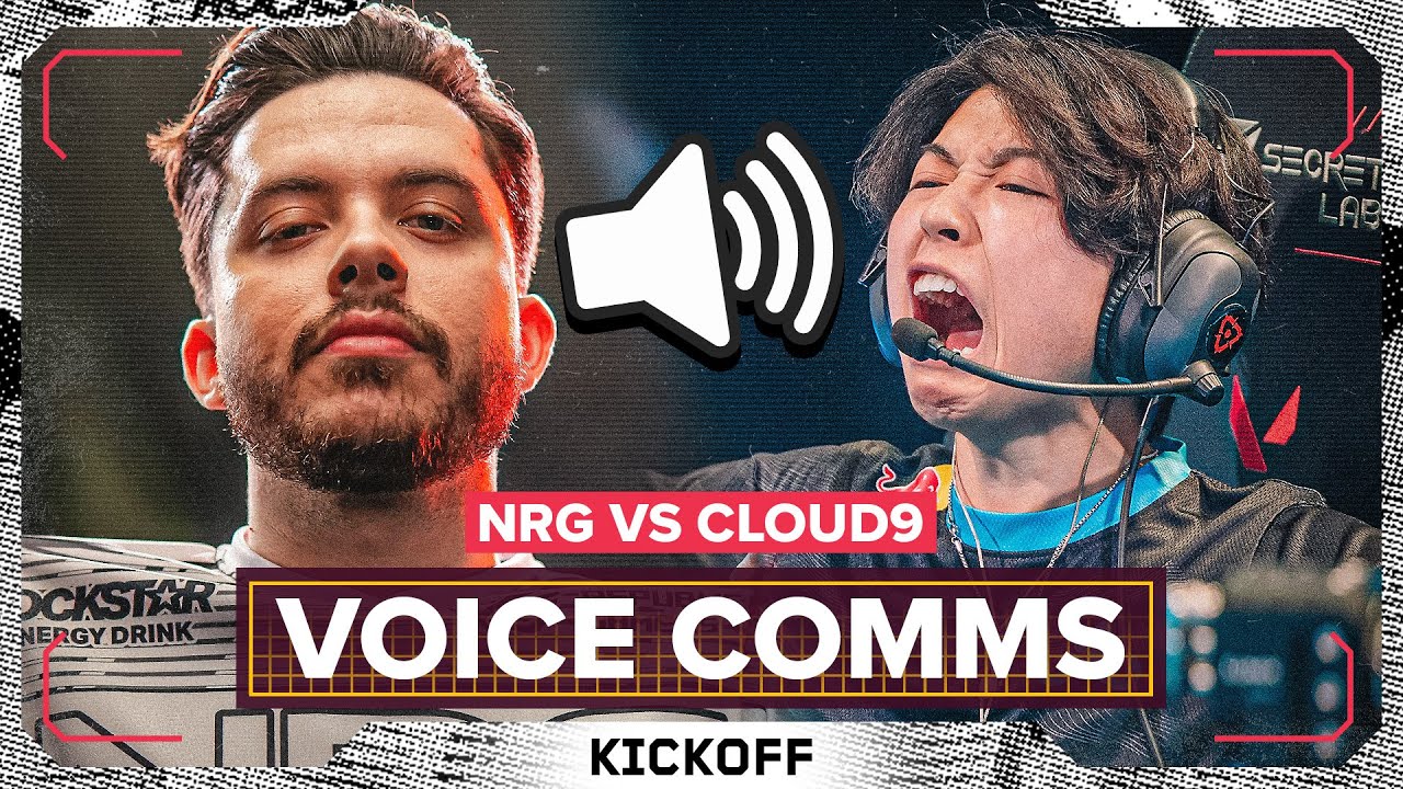 HOW IT SOUNDS TO IGL YOUR WAY TO PLAYOFFS! | NRG vs. Cloud9 Voice Comms - VCT Americas Kickoff 2024