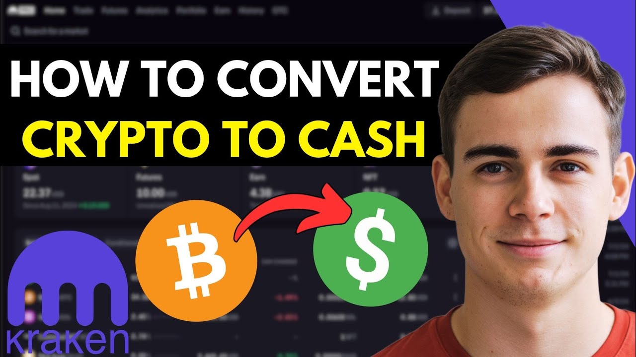 Kraken - How To Convert Any Crypto to Cash (Crypto to Fiat Tutorial)